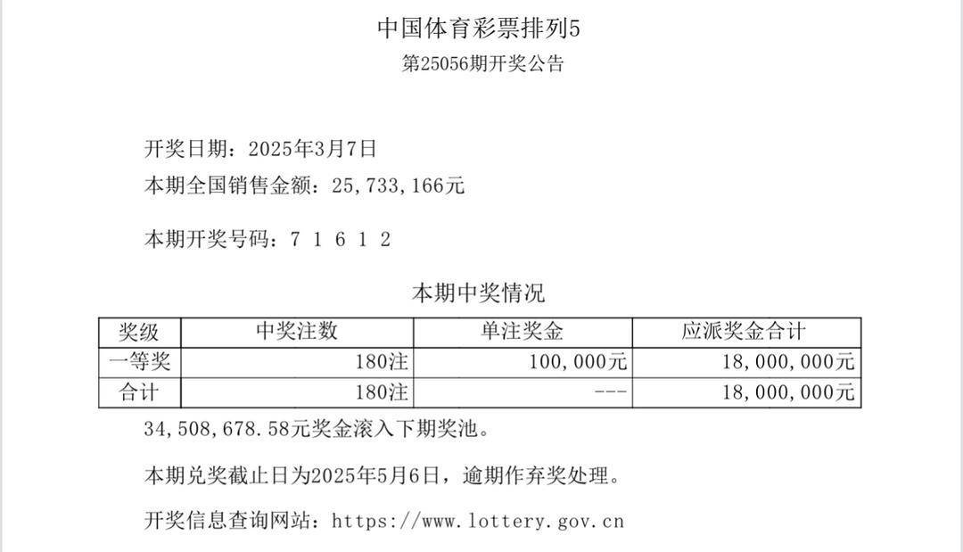 中国体育彩票开奖结果(中国体育彩票app下载官方正版)